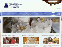 Tablet Screenshot of bellarocadesigns.com